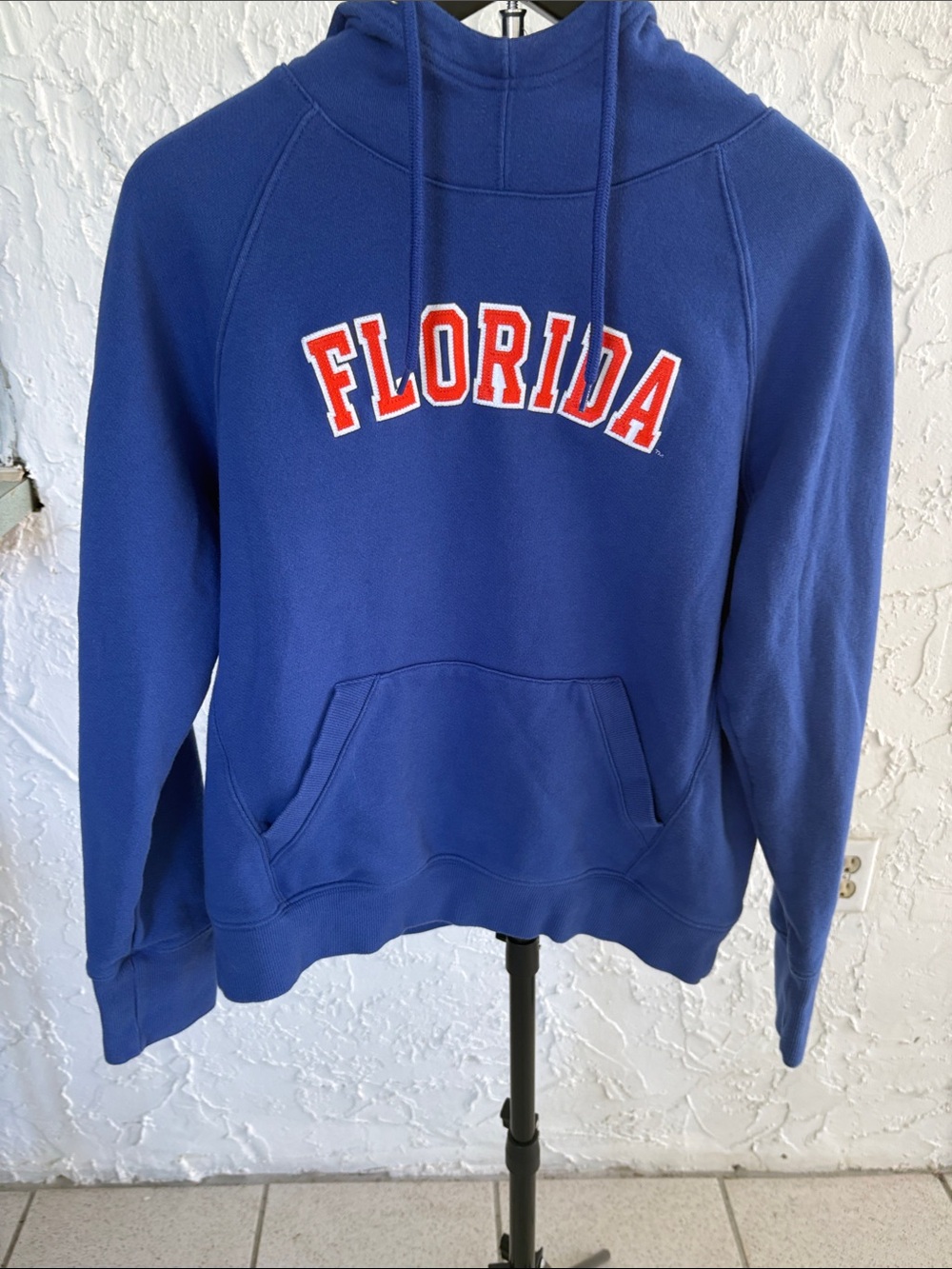 CHAMPION - Florida Graphic Blue Hoodie Sweater - Women- Medium